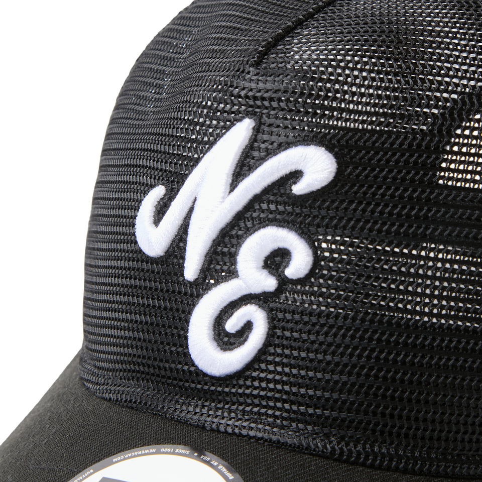 9FORTY A-Frame All Mesh クラシックロゴ ブラック | NEW ERA ニューエラ公式オンラインストア