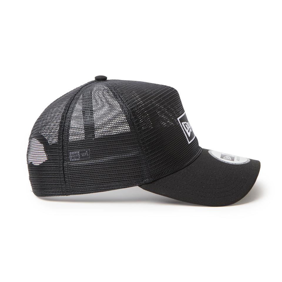 9FORTY A-Frame All Mesh アーカイブ ボックスロゴ ブラック | NEW ERA ニューエラ公式オンラインストア