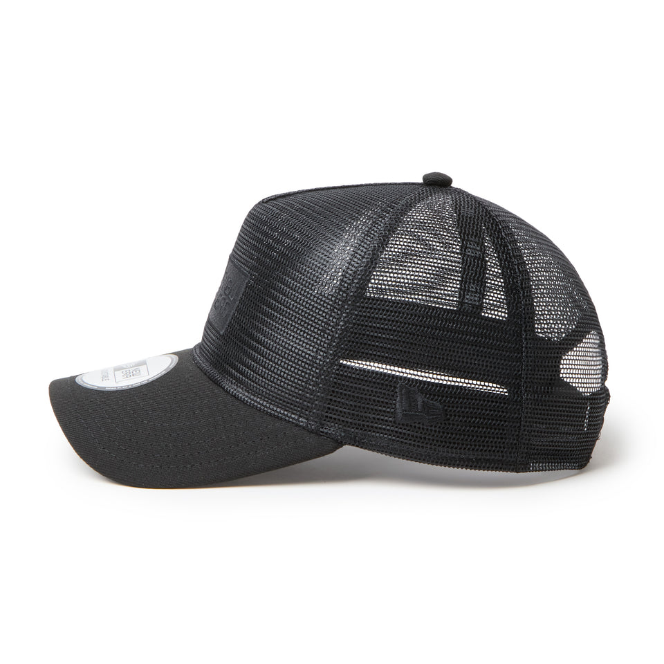 9FORTY A-Frame All Mesh アーカイブ ボックスロゴ ブラック | NEW ERA ニューエラ公式オンラインストア