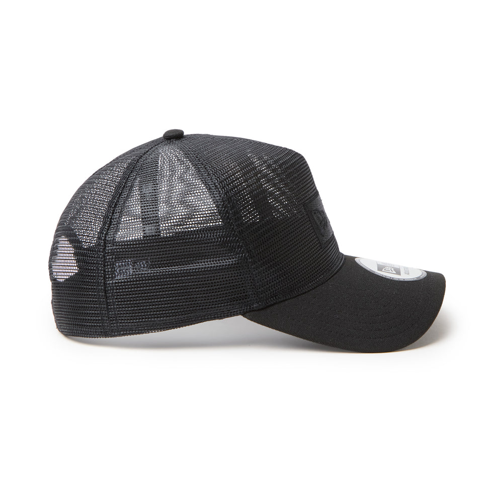 9FORTY A-Frame All Mesh アーカイブ ボックスロゴ ブラック | NEW ERA ニューエラ公式オンラインストア