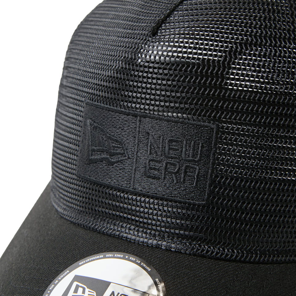 9FORTY A-Frame All Mesh アーカイブ ボックスロゴ ブラック | NEW ERA ニューエラ公式オンラインストア