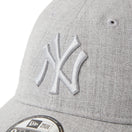 9THIRTY MLB Tonal Logo ニューヨーク・ヤンキース ヘザーグレー | NEW ERA ニューエラ公式オンラインストア
