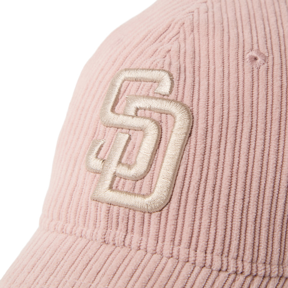 9TWENTY Nuance Color Corduroy サンディエゴ・パドレス ピンク | NEW ERA ニューエラ公式オンラインストア