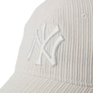 9TWENTY Nuance Color Corduroy ニューヨーク・ヤンキース オフホワイト | NEW ERA ニューエラ公式オンラインストア