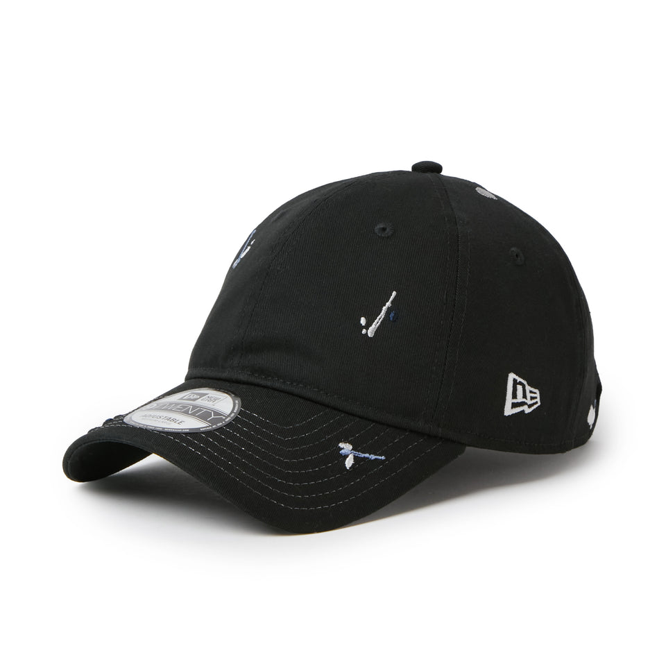 9TWENTY Splash Embroidery ブラック | NEW ERA ニューエラ公式オンラインストア