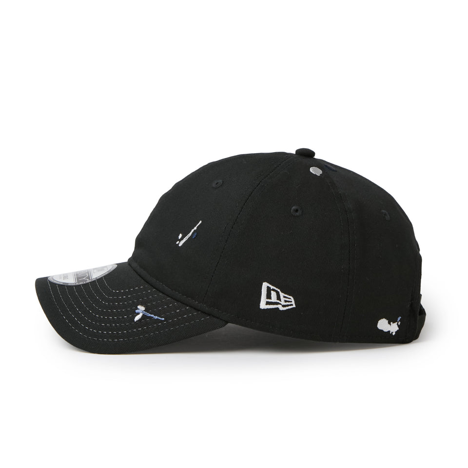 9TWENTY Splash Embroidery ブラック | NEW ERA ニューエラ公式オンラインストア