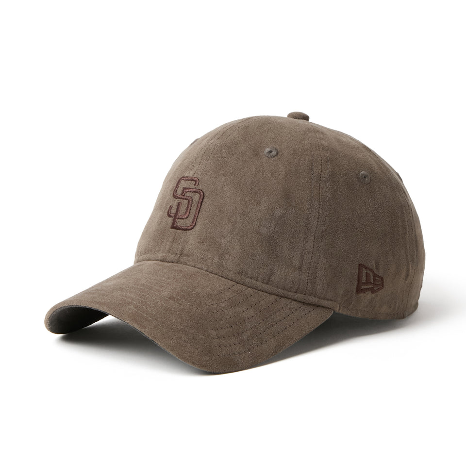 9TWENTY Synthetic Suede サンディエゴ・パドレス グレー | NEW ERA ニューエラ公式オンラインストア