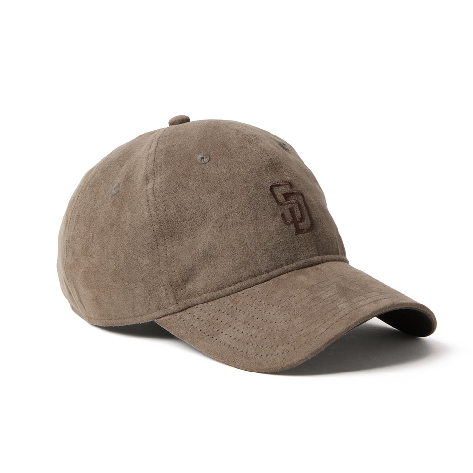 9TWENTY Synthetic Suede サンディエゴ・パドレス グレー | NEW ERA ニューエラ公式オンラインストア