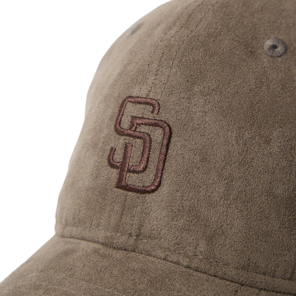 9TWENTY Synthetic Suede サンディエゴ・パドレス グレー | NEW ERA ニューエラ公式オンラインストア