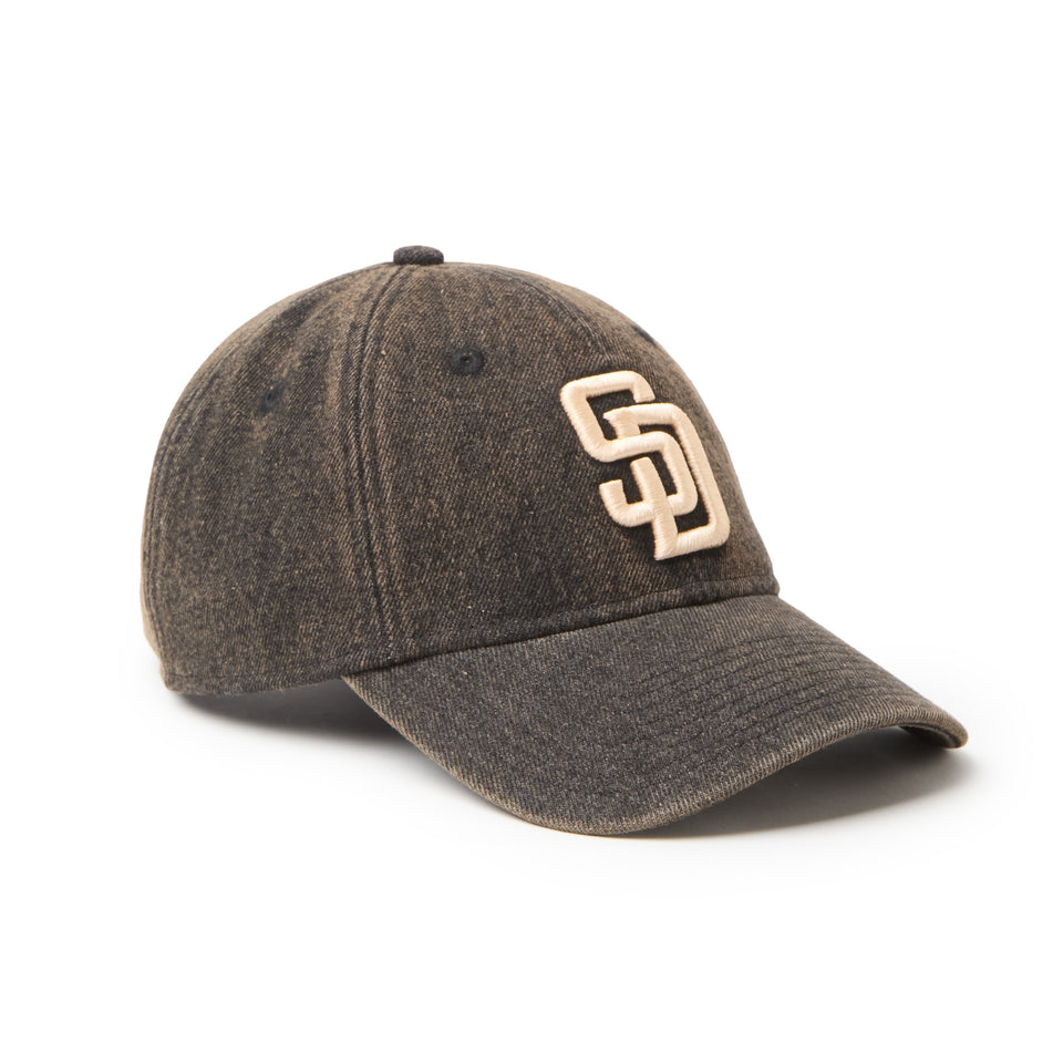 9TWENTY Over Dye Denim サンディエゴ・パドレス ブラウン | NEW ERA ニューエラ公式オンラインストア