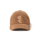 9TWENTY Boa Fleece サンディエゴ・パドレス ブラウン | NEW ERA ニューエラ公式オンラインストア