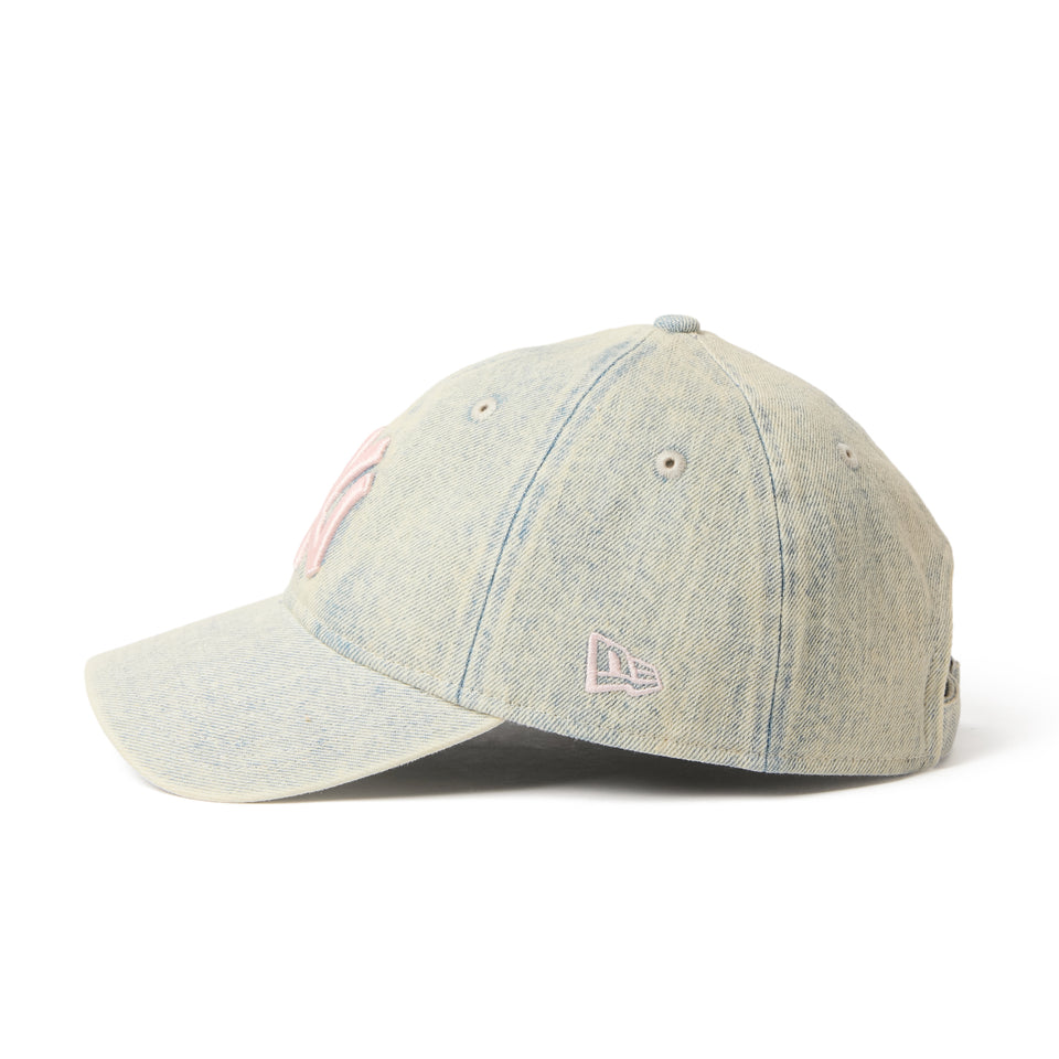 9TWENTY Over Dye Denim ニューヨーク・ヤンキース ホワイト | NEW ERA ニューエラ公式オンラインストア