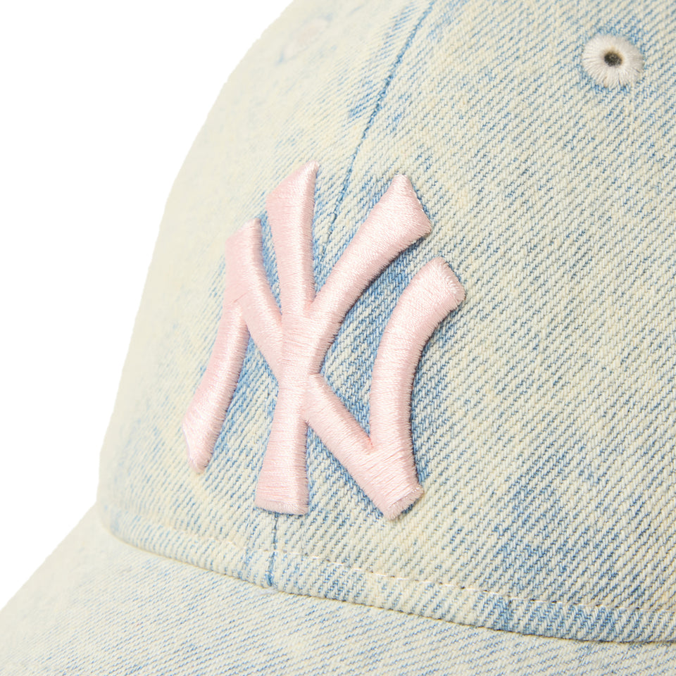 9TWENTY Over Dye Denim ニューヨーク・ヤンキース ホワイト | NEW ERA ニューエラ公式オンラインストア
