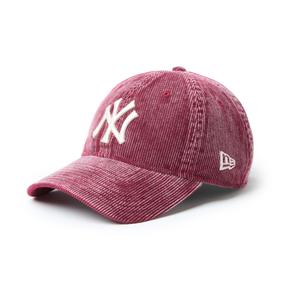 9TWENTY Faded Corduroy ニューヨーク・ヤンキース レッド | NEW ERA ニューエラ公式オンラインストア