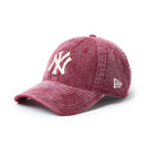 9TWENTY Faded Corduroy ニューヨーク・ヤンキース レッド | NEW ERA ニューエラ公式オンラインストア