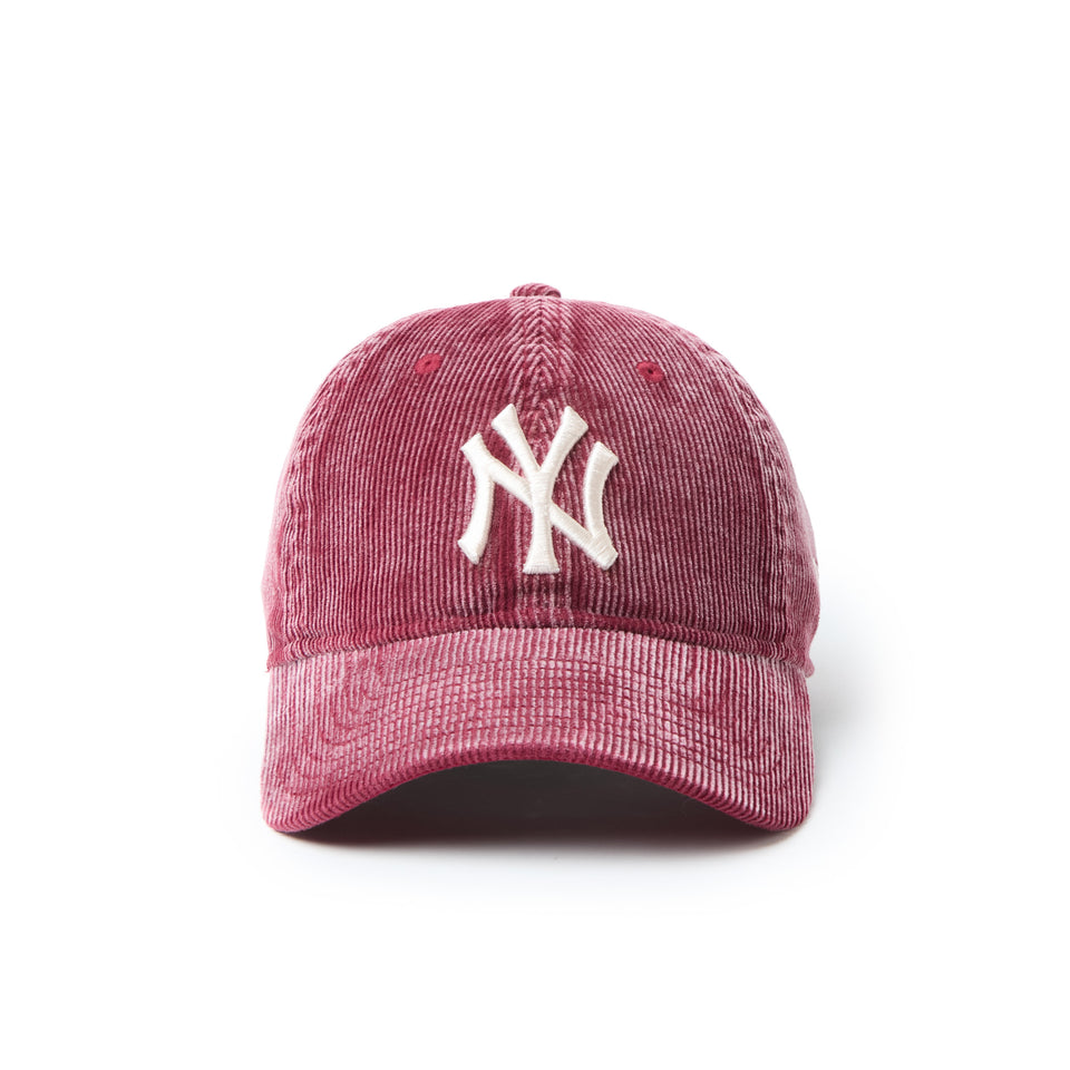 9TWENTY Faded Corduroy ニューヨーク・ヤンキース レッド | NEW ERA ニューエラ公式オンラインストア