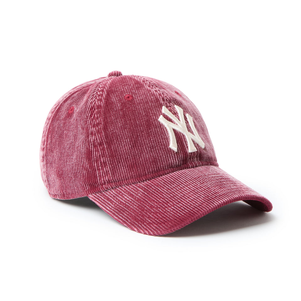 9TWENTY Faded Corduroy ニューヨーク・ヤンキース レッド | NEW ERA ニューエラ公式オンラインストア