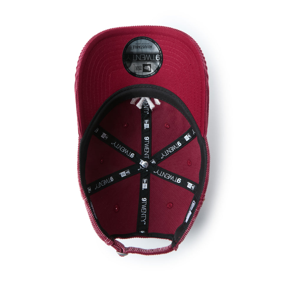 9TWENTY Faded Corduroy ニューヨーク・ヤンキース レッド | NEW ERA ニューエラ公式オンラインストア