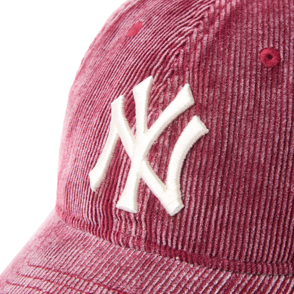9TWENTY Faded Corduroy ニューヨーク・ヤンキース レッド | NEW ERA ニューエラ公式オンラインストア
