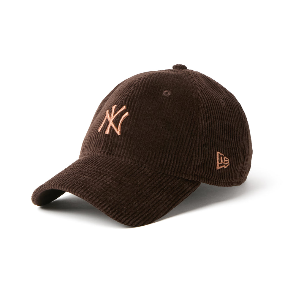 9TWENTY Corduroy コーデュロイ ニューヨーク・ヤンキース ダークブラウン | NEW ERA ニューエラ公式オンラインストア