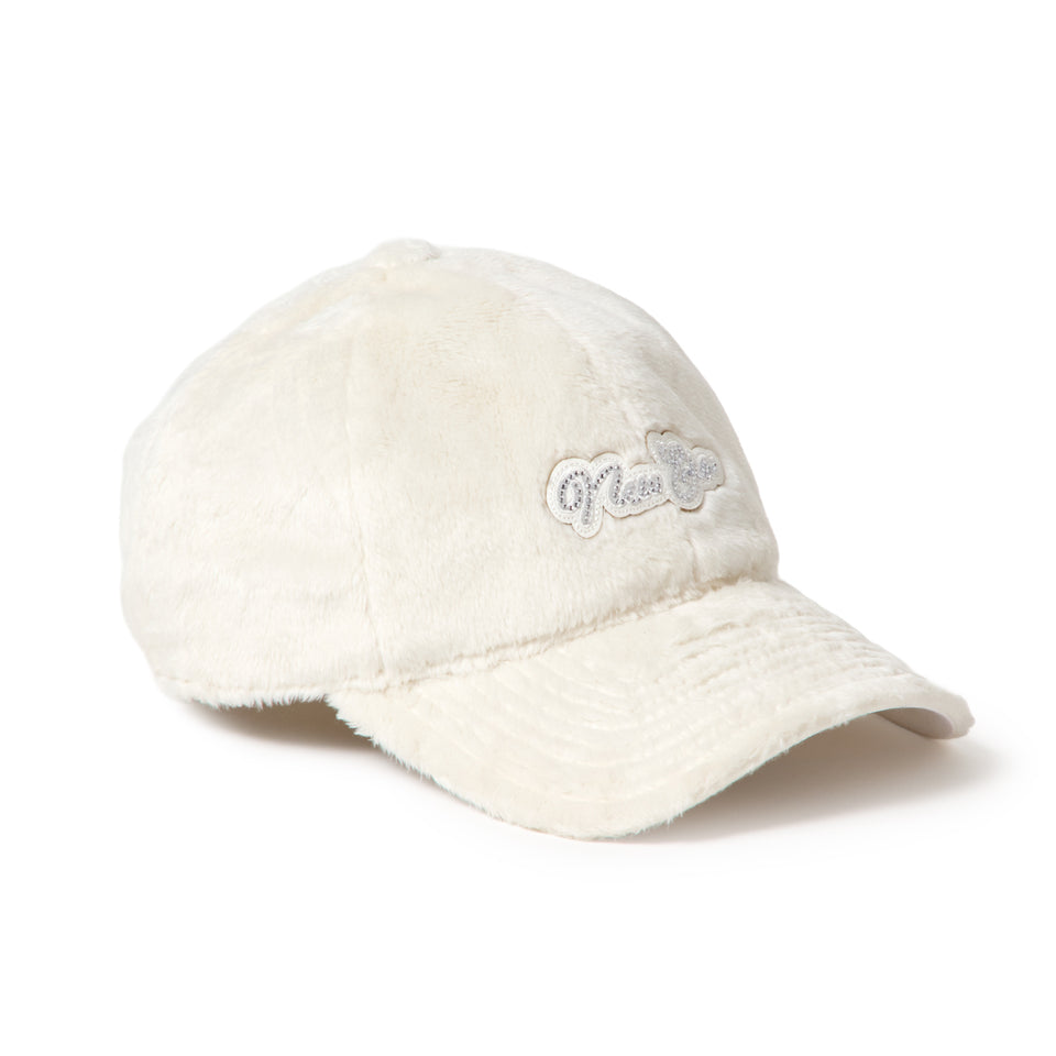 9TWENTY Micro Fur ラインストーン NEW ERA ロゴ ホワイト | NEW ERA ニューエラ公式オンラインストア