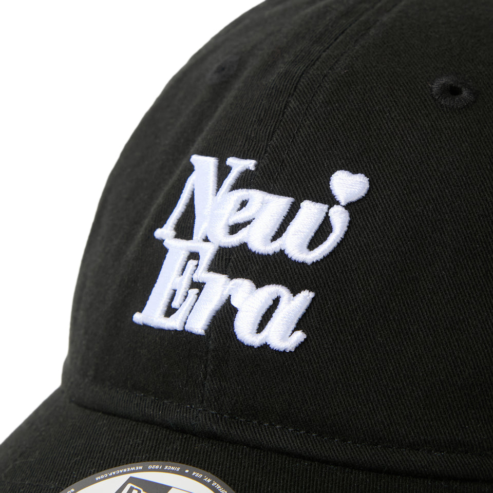 9TWENTY New Era with Heart ブラック | NEW ERA ニューエラ公式オンラインストア
