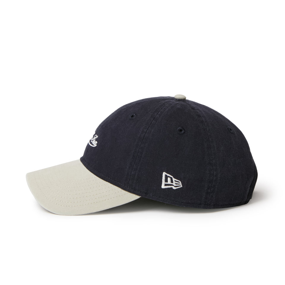 9TWENTY Classic Script Logo ネイビー/ペブル | NEW ERA ニューエラ公式オンラインストア