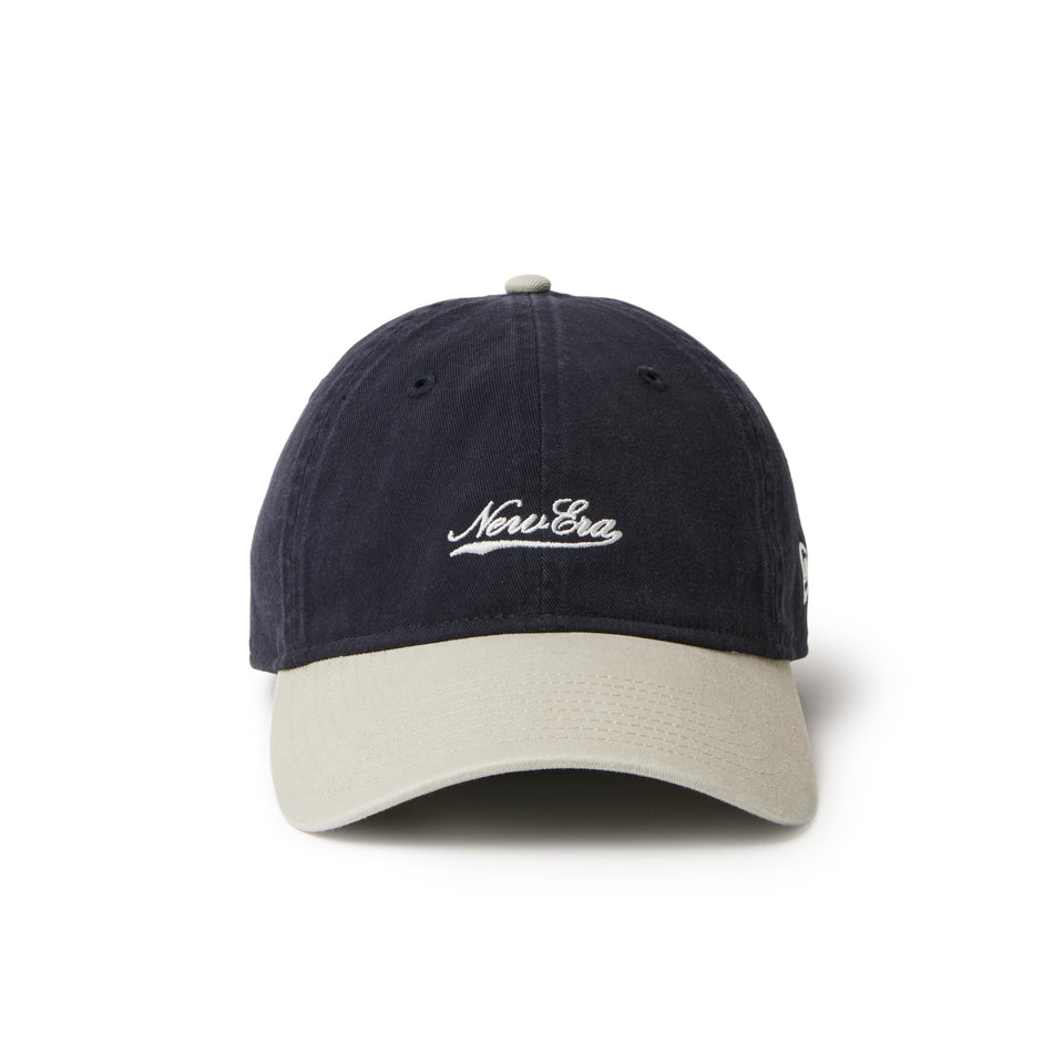 9TWENTY Classic Script Logo ネイビー/ペブル | NEW ERA ニューエラ公式オンラインストア