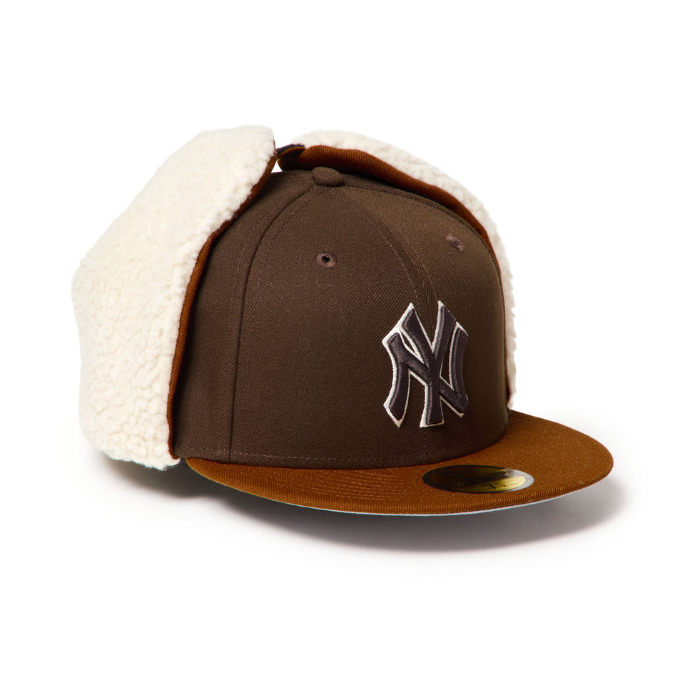 59FIFTY Dog Ear ドッグイヤー ニューヨーク・ヤンキース ウォルナット/トーステッドピーナッツ | NEW ERA ニューエラ公式オンラインストア