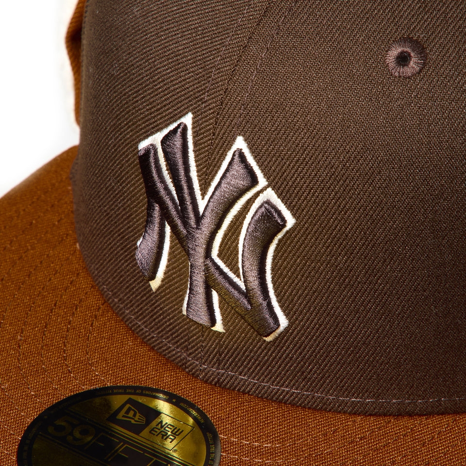 59FIFTY Dog Ear ドッグイヤー ニューヨーク・ヤンキース ウォルナット/トーステッドピーナッツ | NEW ERA ニューエラ公式オンラインストア