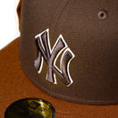 59FIFTY Dog Ear ドッグイヤー ニューヨーク・ヤンキース ウォルナット/トーステッドピーナッツ | NEW ERA ニューエラ公式オンラインストア
