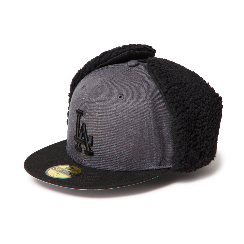 59FIFTY Dog Ear ドッグイヤー ロサンゼルス・ドジャース ヘザーグラファイト/ブラック | NEW ERA ニューエラ公式オンラインストア