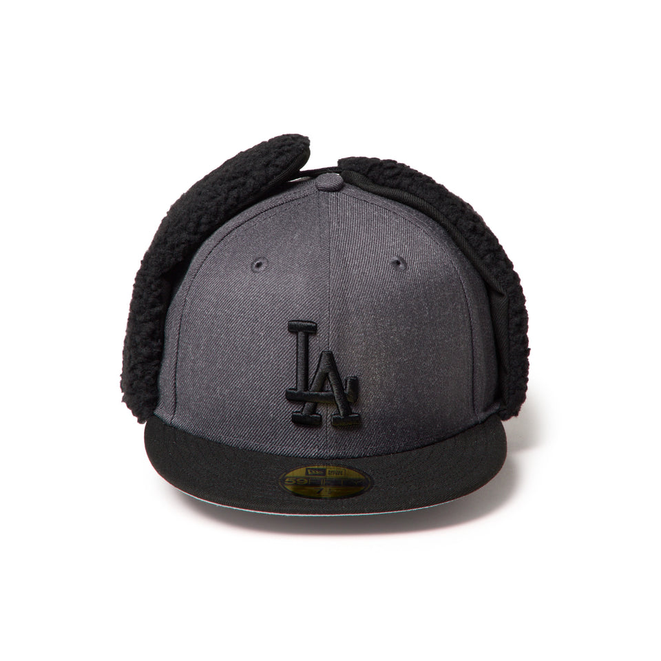 59FIFTY Dog Ear ドッグイヤー ロサンゼルス・ドジャース ヘザーグラファイト/ブラック | NEW ERA ニューエラ公式オンラインストア