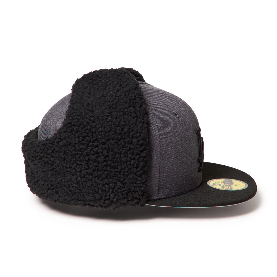 59FIFTY Dog Ear ドッグイヤー ロサンゼルス・ドジャース ヘザーグラファイト/ブラック | NEW ERA ニューエラ公式オンラインストア