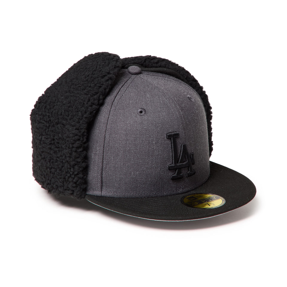 59FIFTY Dog Ear ドッグイヤー ロサンゼルス・ドジャース ヘザーグラファイト/ブラック | NEW ERA ニューエラ公式オンラインストア
