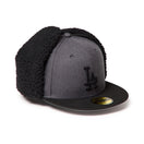 59FIFTY Dog Ear ドッグイヤー ロサンゼルス・ドジャース ヘザーグラファイト/ブラック | NEW ERA ニューエラ公式オンラインストア