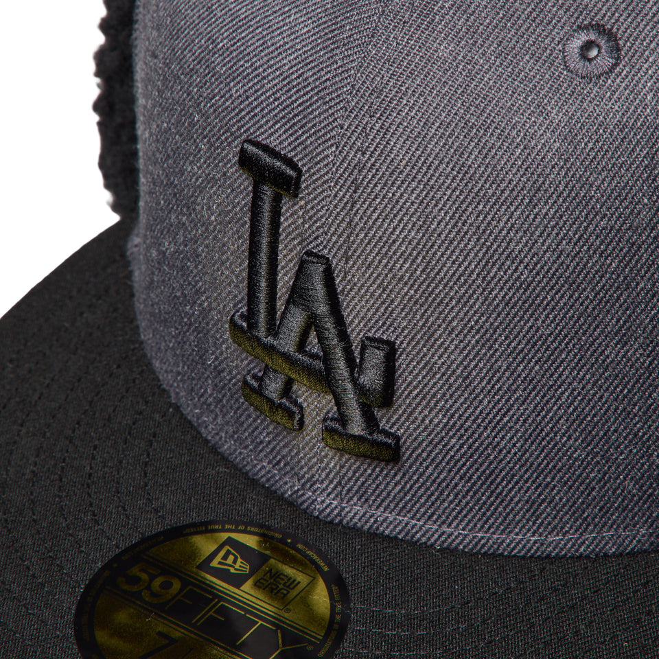 59FIFTY Dog Ear ドッグイヤー ロサンゼルス・ドジャース ヘザーグラファイト/ブラック | NEW ERA ニューエラ公式オンラインストア