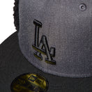 59FIFTY Dog Ear ドッグイヤー ロサンゼルス・ドジャース ヘザーグラファイト/ブラック | NEW ERA ニューエラ公式オンラインストア