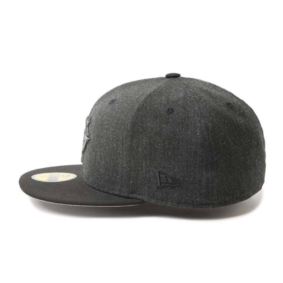 59FIFTY NPB Dark Shadow 読売ジャイアンツ ヘザーブラック/ブラック | NEW ERA ニューエラ公式オンラインストア
