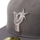 59FIFTY NPB Dark Shadow 横浜DeNAベイスターズ ヘザーグラファイト/グラファイト | NEW ERA ニューエラ公式オンラインストア