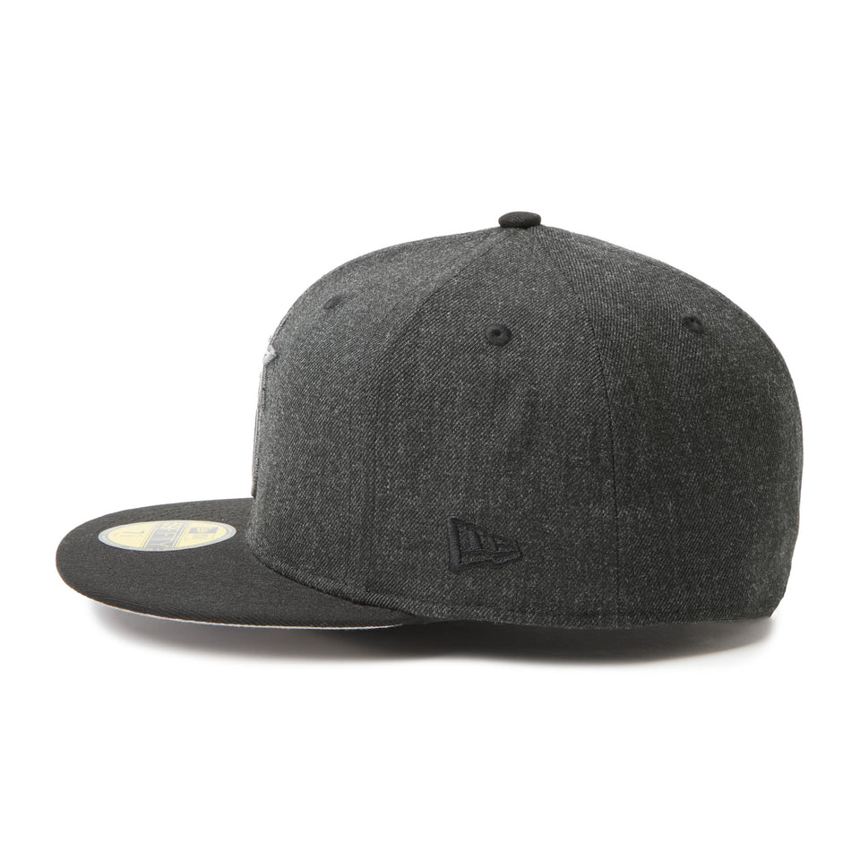 59FIFTY NPB Dark Shadow 横浜DeNAベイスターズ ヘザーブラック/ブラック | NEW ERA ニューエラ公式オンラインストア