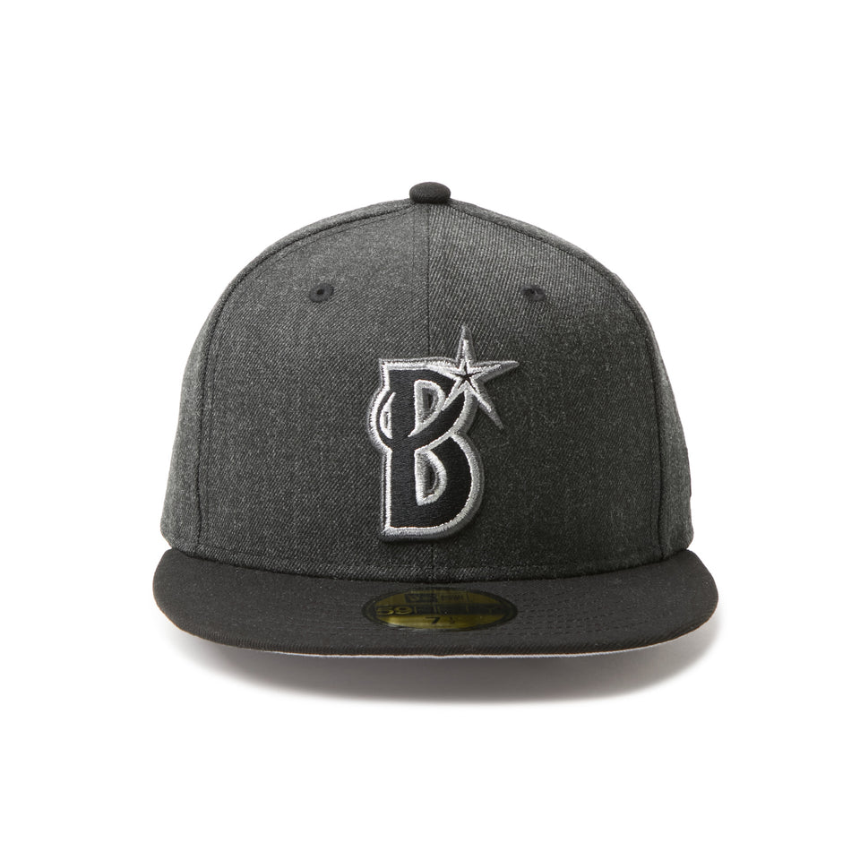 59FIFTY NPB Dark Shadow 横浜DeNAベイスターズ ヘザーブラック/ブラック | NEW ERA ニューエラ公式オンラインストア