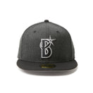 59FIFTY NPB Dark Shadow 横浜DeNAベイスターズ ヘザーブラック/ブラック | NEW ERA ニューエラ公式オンラインストア