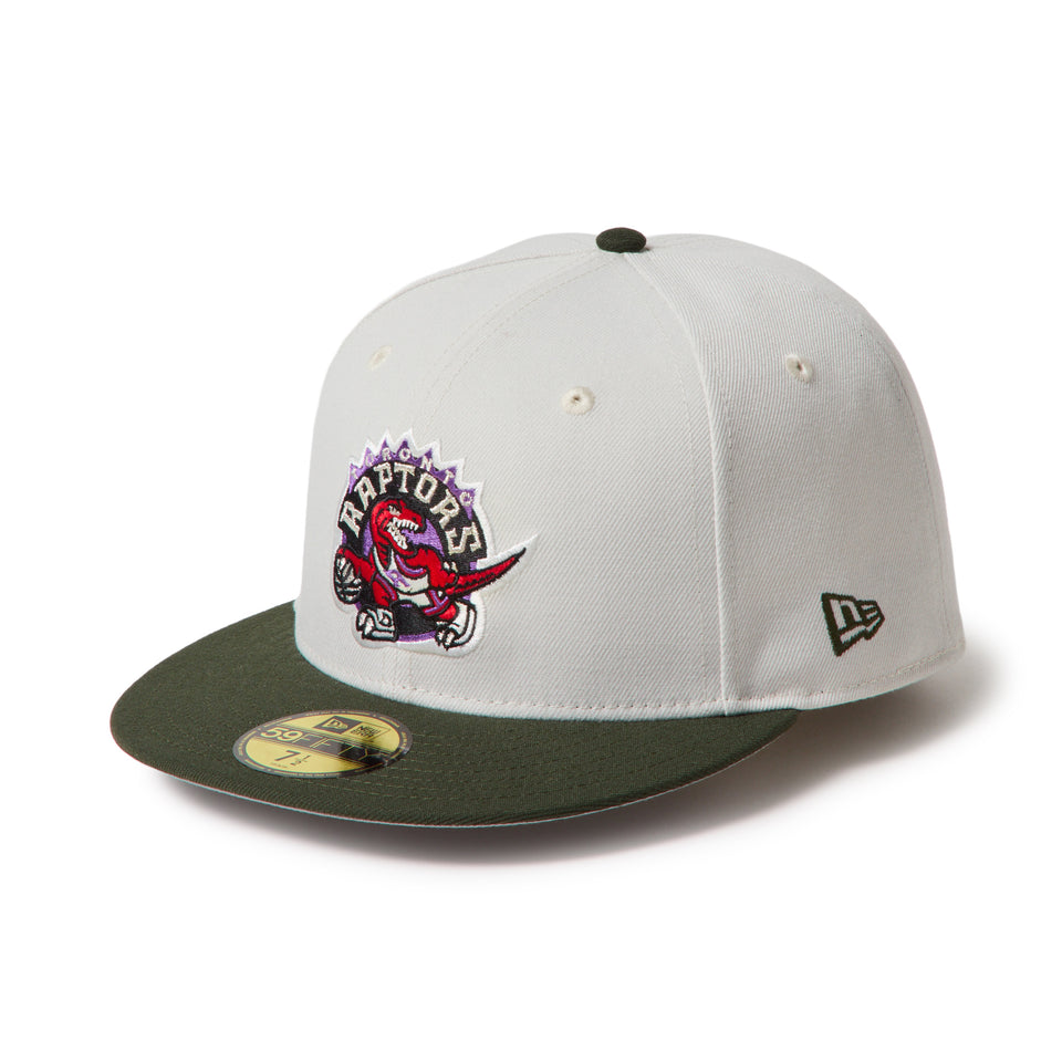 59FIFTY NBA Hardwood Classics トロント・ラプターズ サンディーリネン/ダークシーウィード | NEW ERA ニューエラ公式オンラインストア
