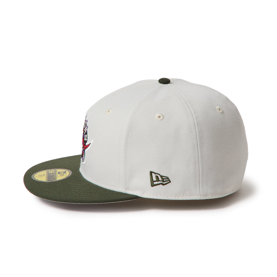 59FIFTY NBA Hardwood Classics トロント・ラプターズ サンディーリネン/ダークシーウィード | NEW ERA ニューエラ公式オンラインストア