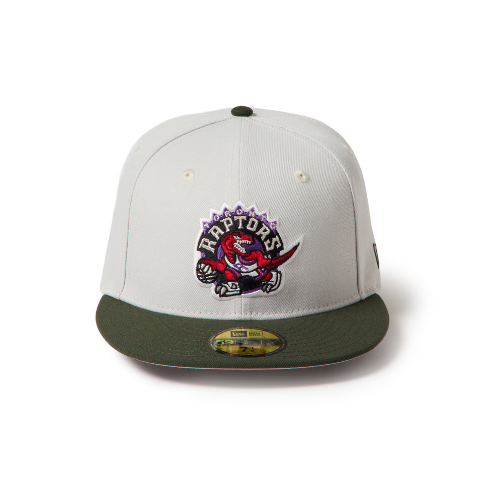 59FIFTY NBA Hardwood Classics トロント・ラプターズ サンディーリネン/ダークシーウィード | NEW ERA ニューエラ公式オンラインストア