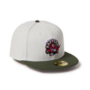59FIFTY NBA Hardwood Classics トロント・ラプターズ サンディーリネン/ダークシーウィード | NEW ERA ニューエラ公式オンラインストア