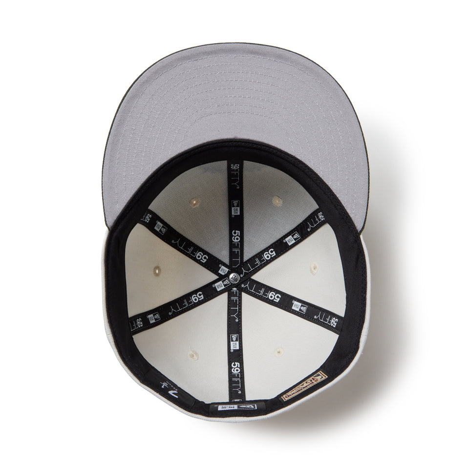 59FIFTY NBA Hardwood Classics トロント・ラプターズ サンディーリネン/ダークシーウィード | NEW ERA ニューエラ公式オンラインストア