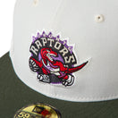 59FIFTY NBA Hardwood Classics トロント・ラプターズ サンディーリネン/ダークシーウィード | NEW ERA ニューエラ公式オンラインストア
