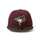 59FIFTY MLB Deep Autumn トロント・ブルージェイズ マルーン/バーントウッド/キャデットブルー | NEW ERA ニューエラ公式オンラインストア